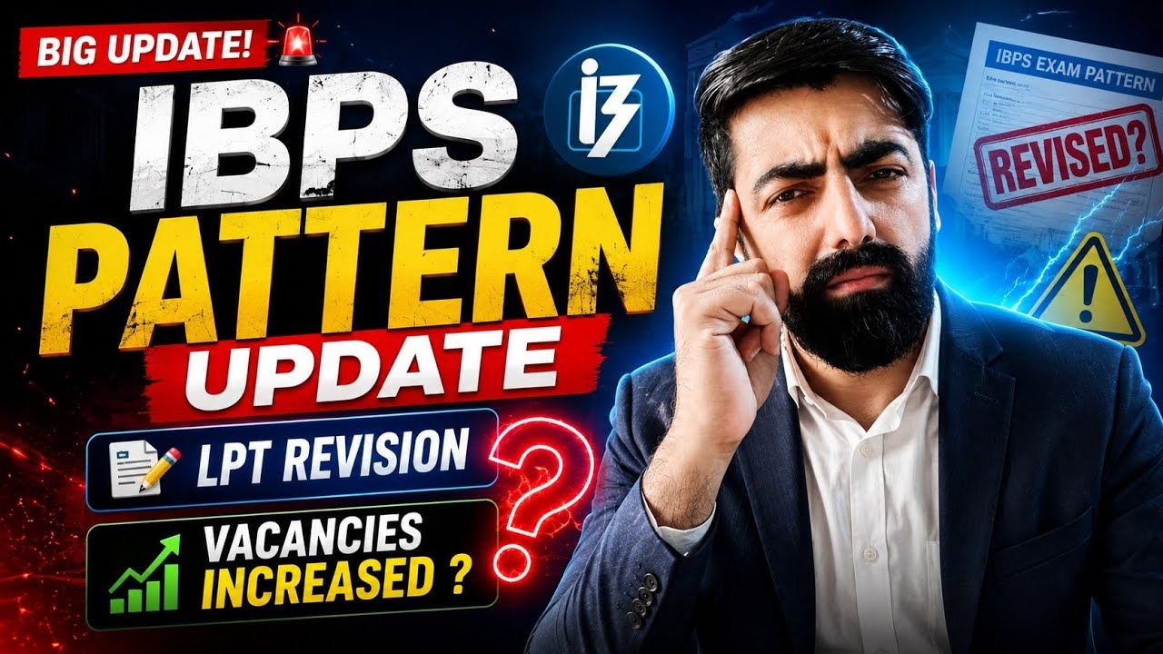 🛑IBPS UPDATE 🔥 LPT | Increased Vacancies