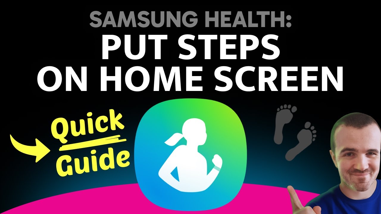 How to Put Samsung Health Steps on Home Screen (Step by Step)