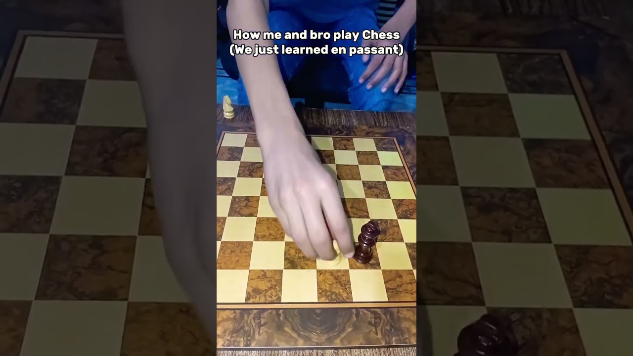 Pov: Just learned  En Passant☠️😅 #Chess#Chessmemes