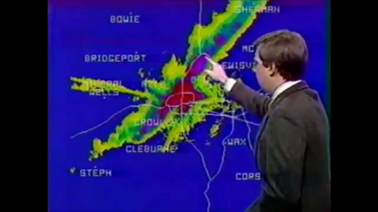 KXAS Severe Weather Bulletin, 1985