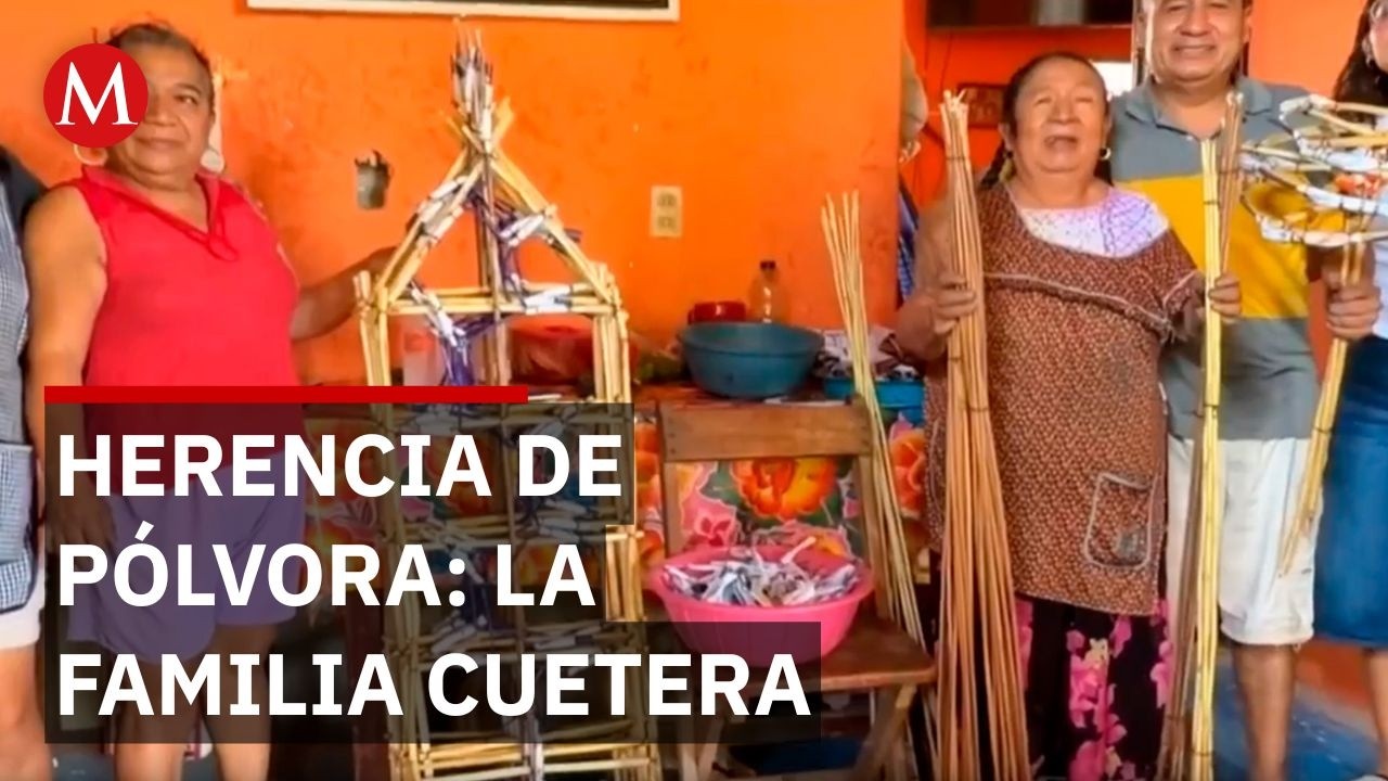 Juchitán: La familia que convierte la pólvora en arte