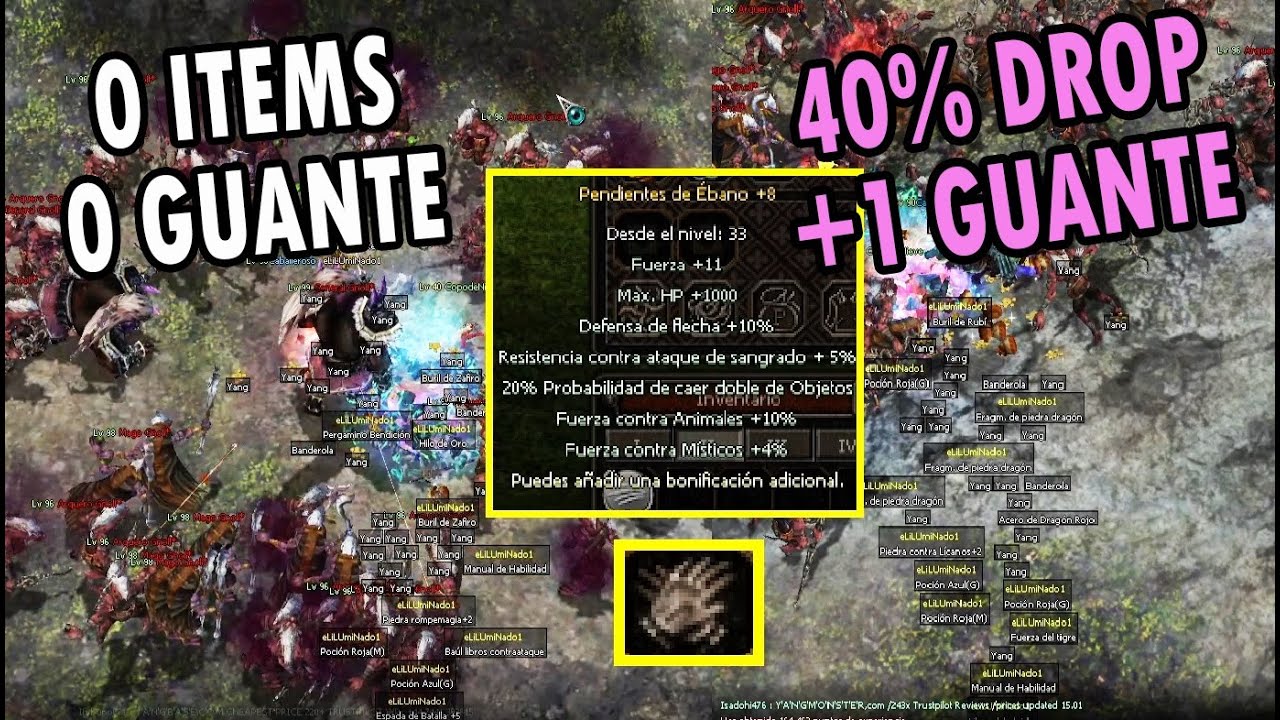 METIN2 40% DOBLE DROP + GUANTE FREE TO PLAY (¡VALE LA PENA?)