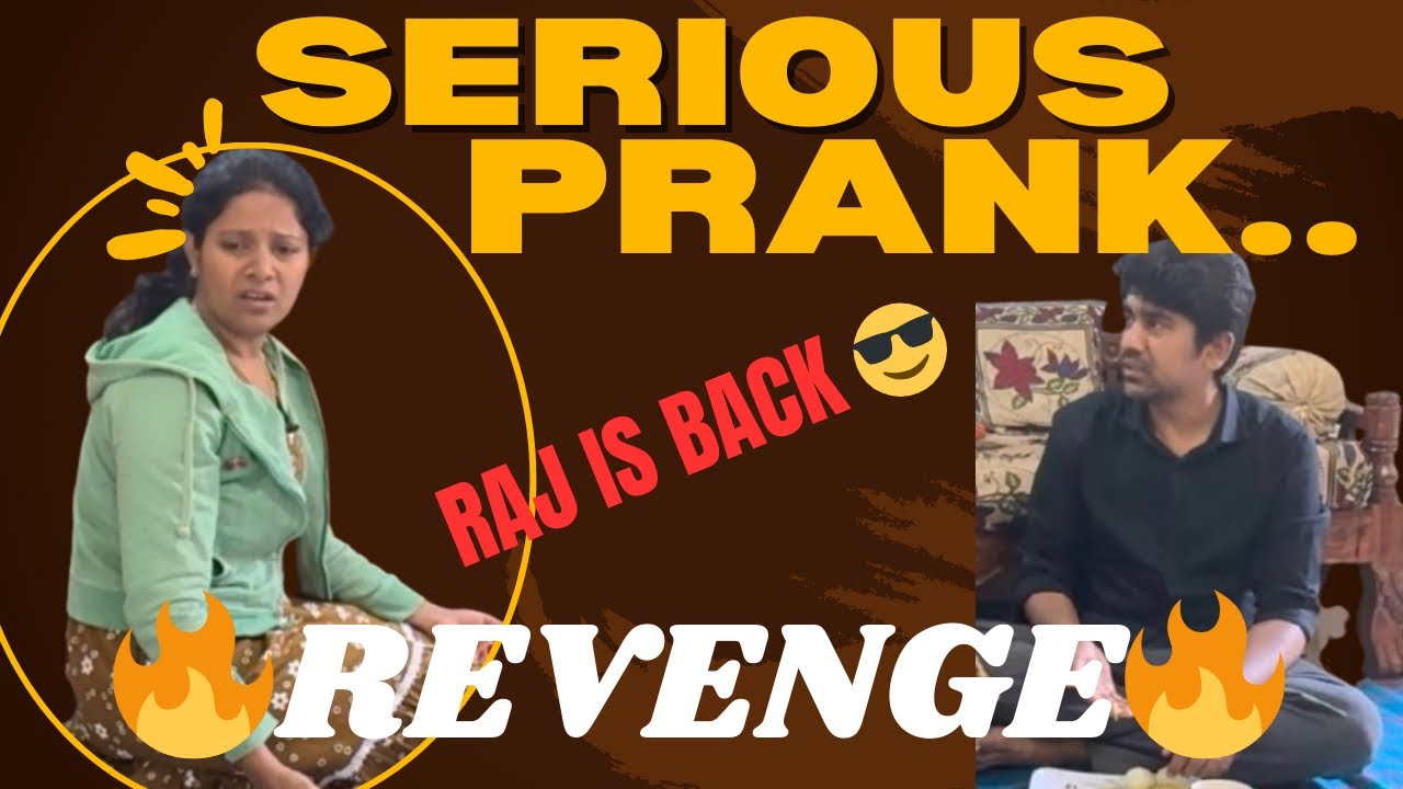 SERIOUS Prank on SINDHU&hellip;😬 | REVENGE | Raj is Back 😎