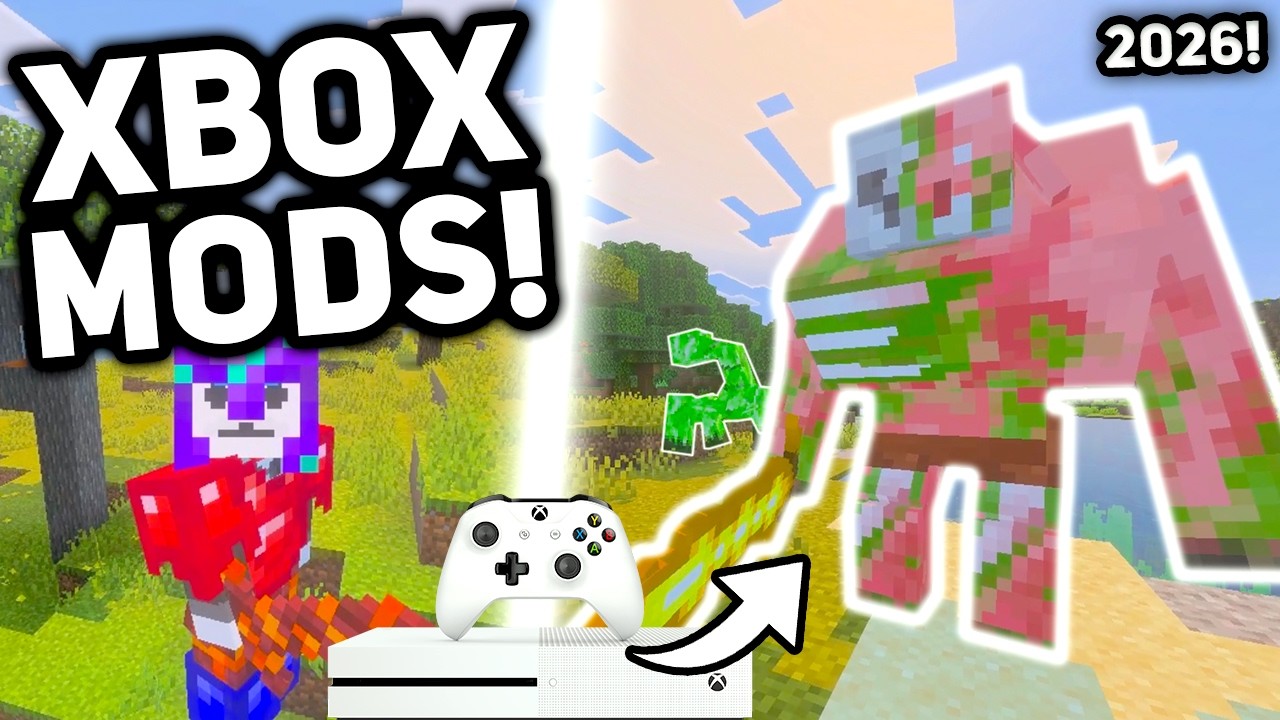 НОВИНКА! Как получить пользовательские моды в формате .mcaddon в Minecraft на Xbox! Работает до 2...