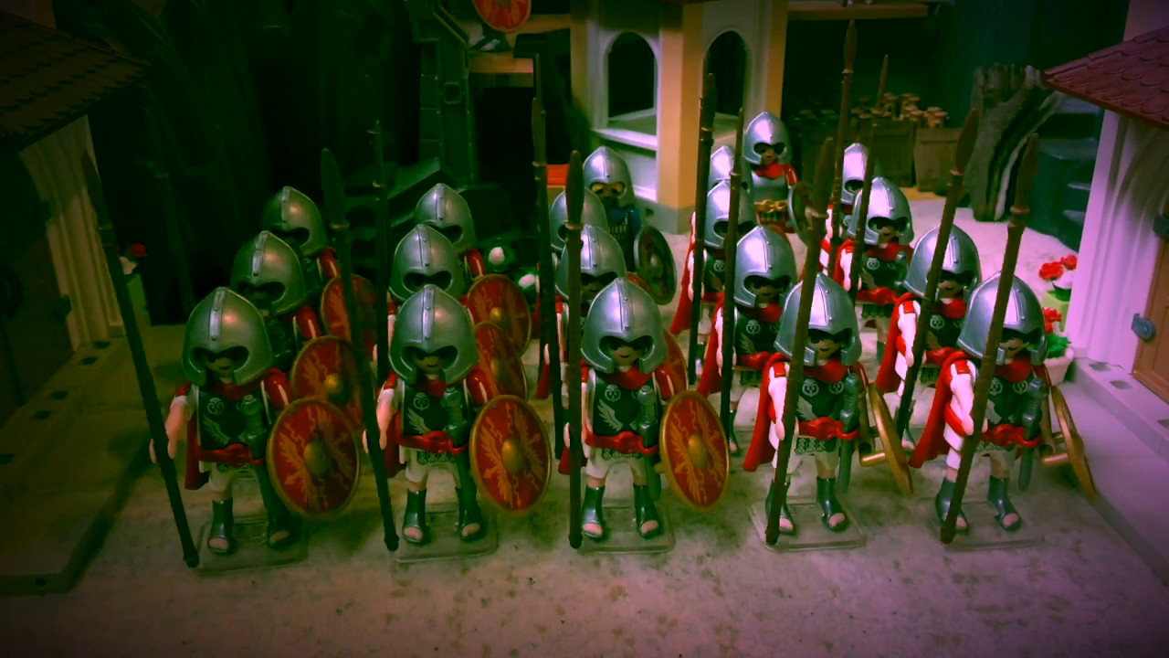 Playmobil-SPQR`s  Rom Sparta wird belagert