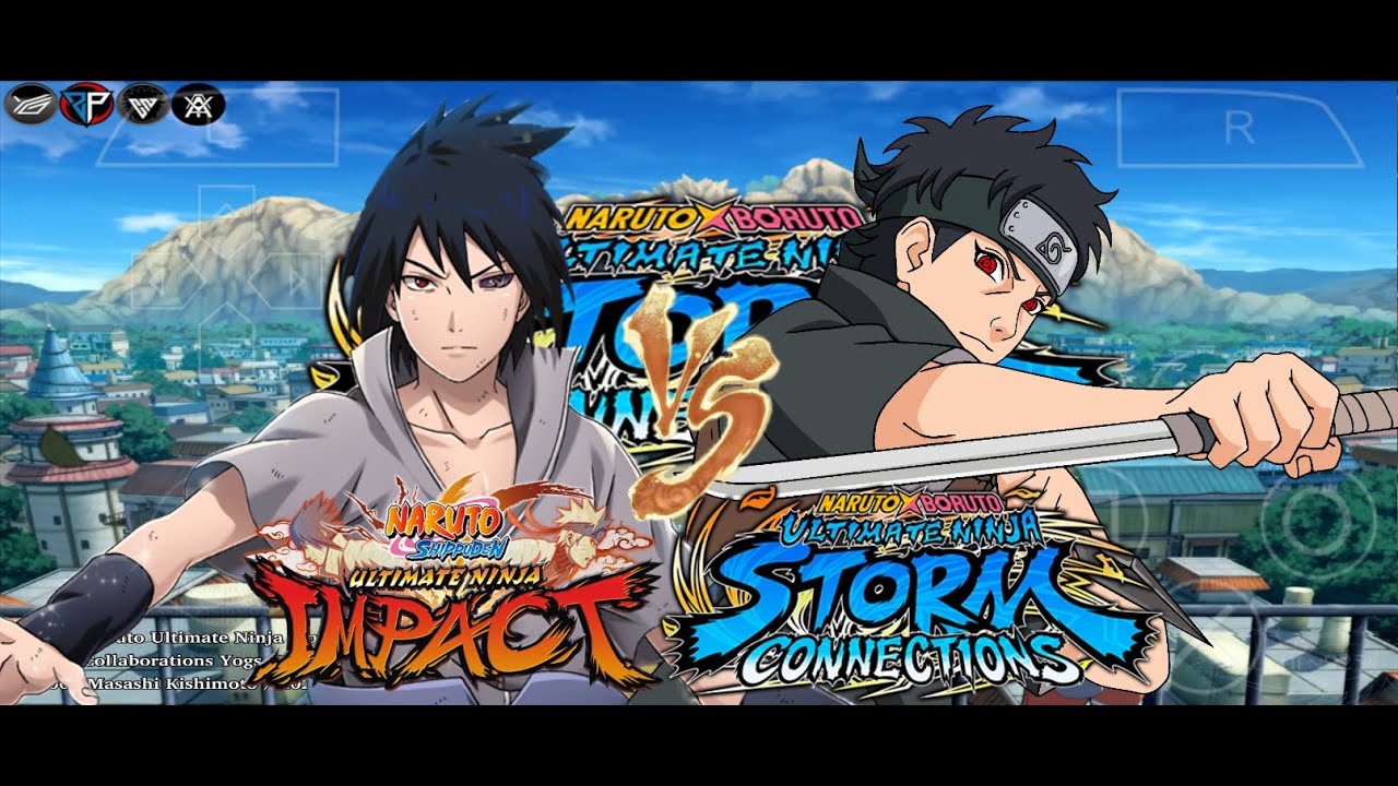 NEW UPDATE !!! SASUKE RINNE SHARINGAN | NARUTO ULTIMATE NINJA IMPACT MOD STORM CONNECTIONS GAMEPLAY
