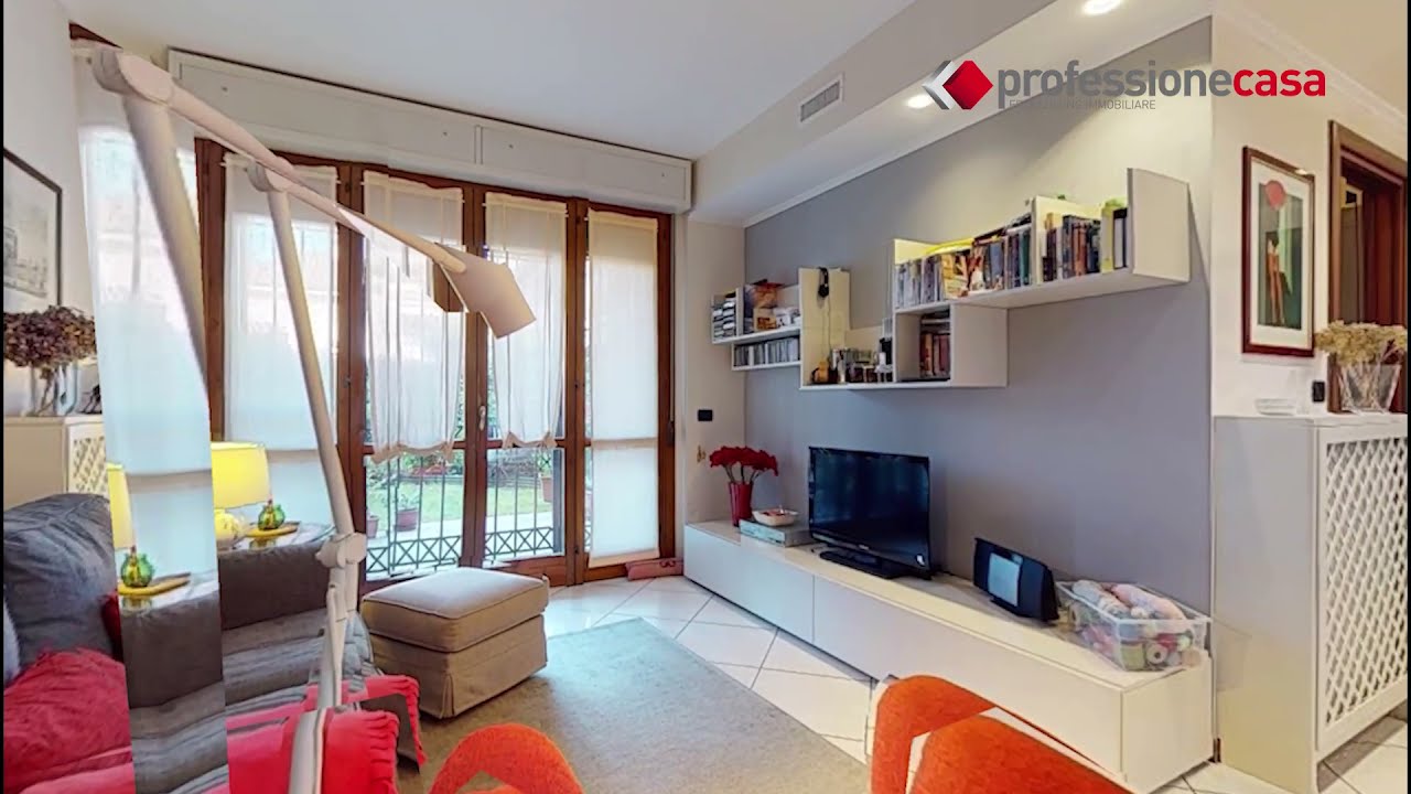 Tre locali con taverna e giardino in vendita a Gessate