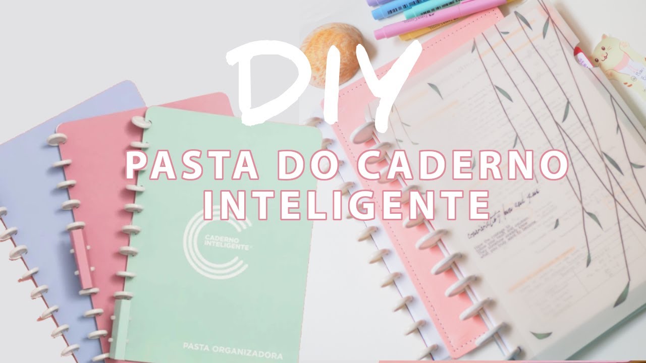 DIY Pasta do Caderno inteligente - Fácil e barato
