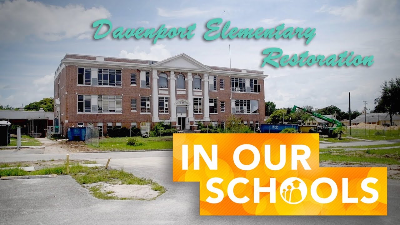 Davenport Elementary Is Being Restored and Expanded for Community School