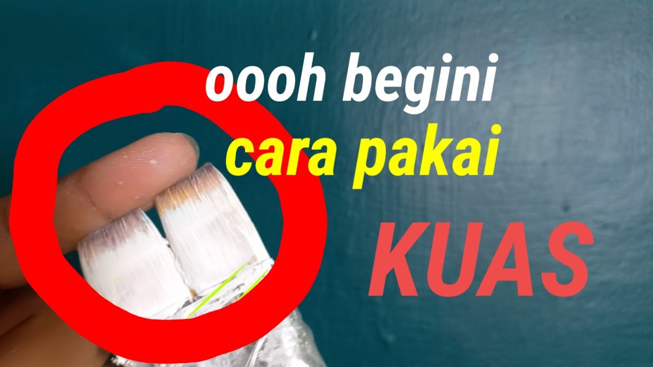 cara menulis gabungan dua KUAS Khat naskhi di tembok