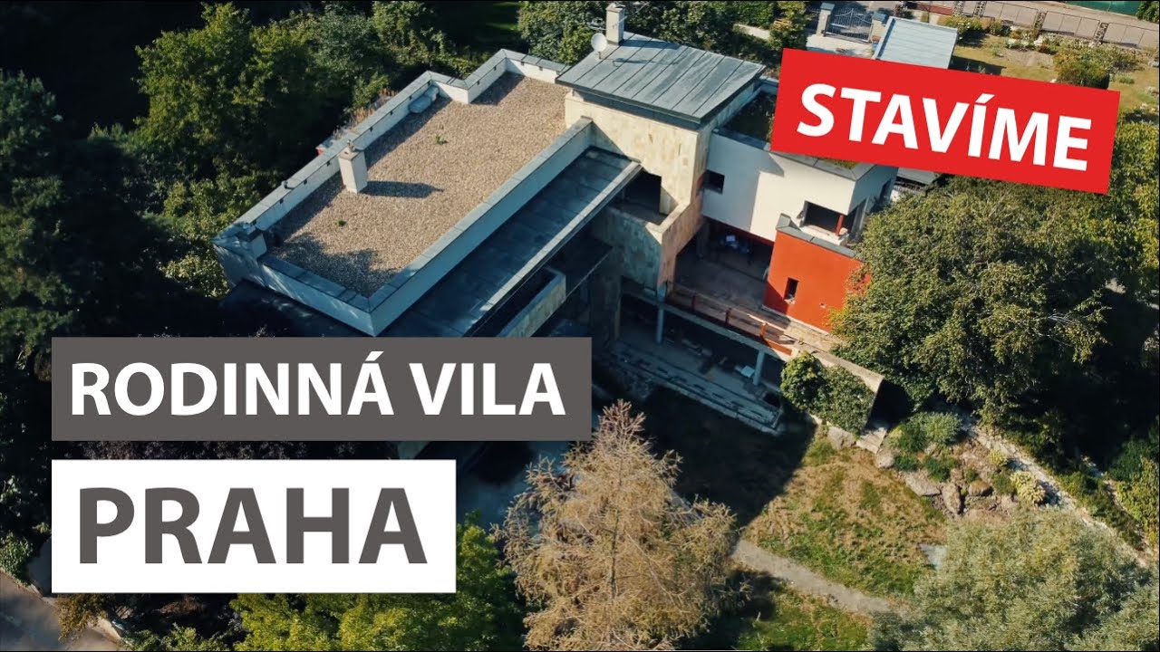 Stavíme: Rodinná vila Praha (Léto 2023)