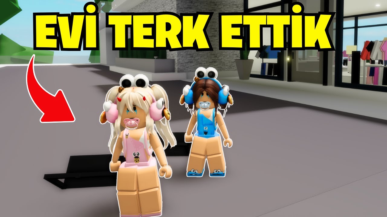 İKİZLER EVİ TERK ETTİ😊AYŞEM ECE ARI💥ARIGİLLER🐝ROBLOX BROOKHAVEN🏡RP