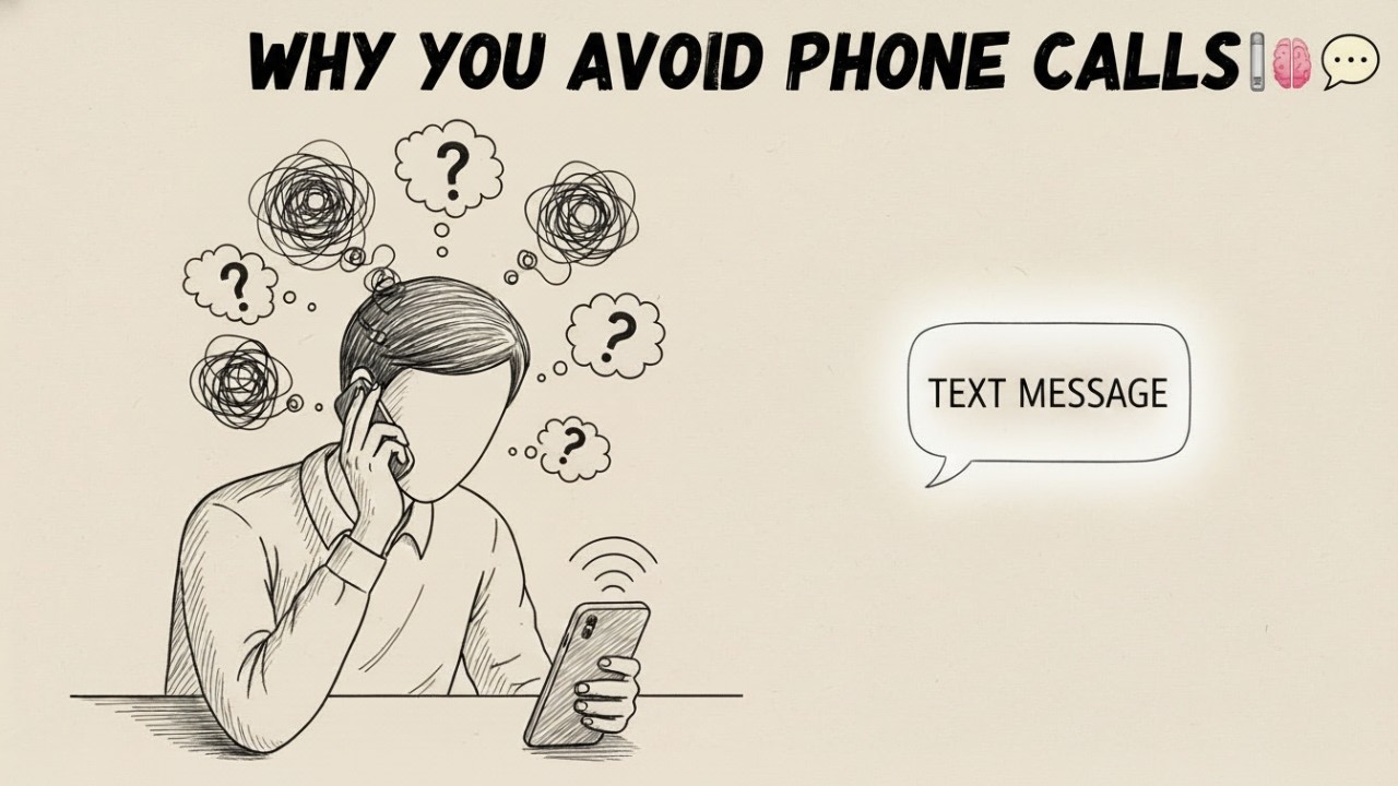 Why Phone Calls Make Some People Feel Stressed🧠📱