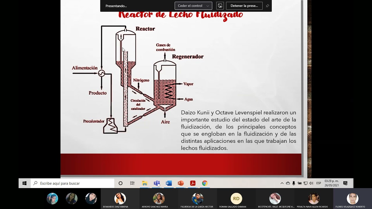 Características generales de los reactores de lecho fluidizado
