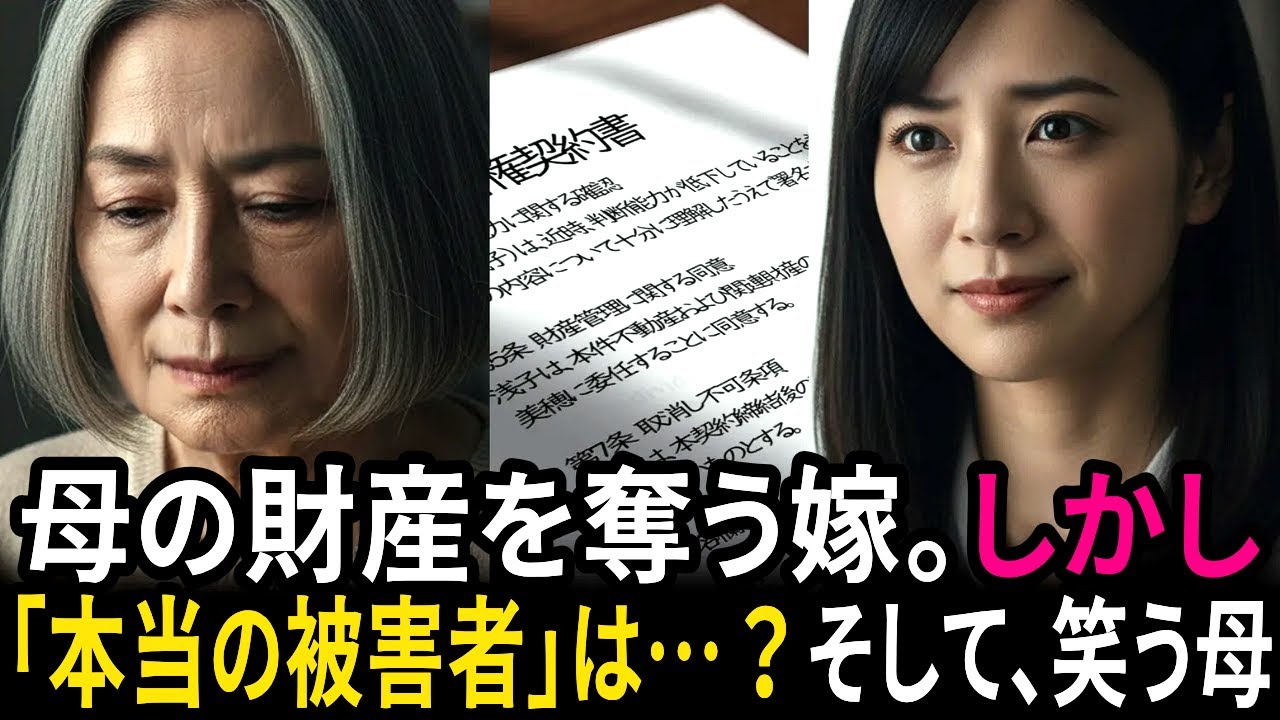 「母の財産」を狙った嫁と息子…しかし、現れた娘が全てを覆した｜#奇跡の人生ドラマ｜オーディオブック｜