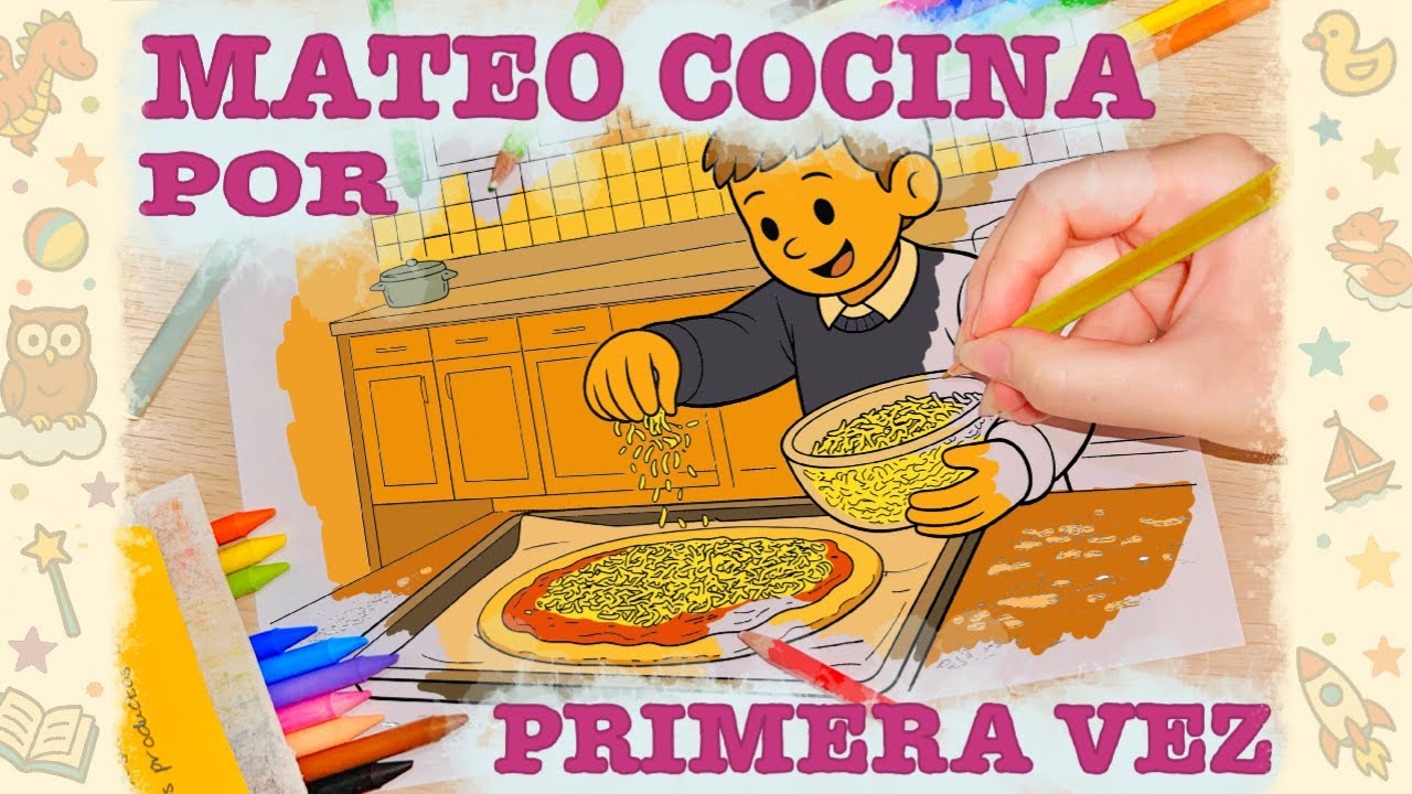 🔪| MATEO cocina por PRIMERA VEZ |📖 cuentos para niños👶| @Maika_Cuenta_Cuentos
