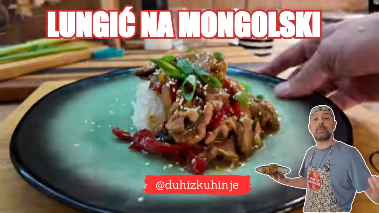 Tajna Sočnog Mesa: Lungić na Mongolski (Brzi Ručak Recept)