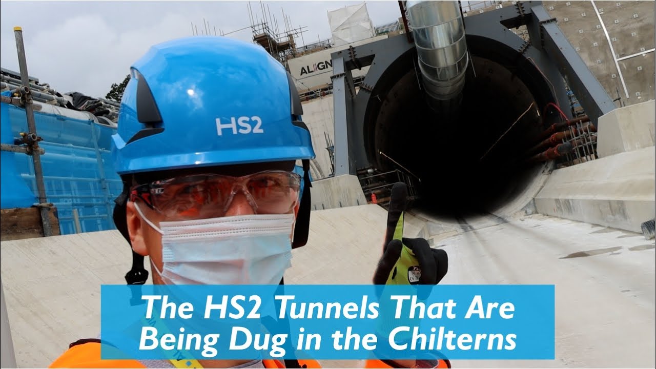 HS2 Tunnels Being Dug in the Chilterns