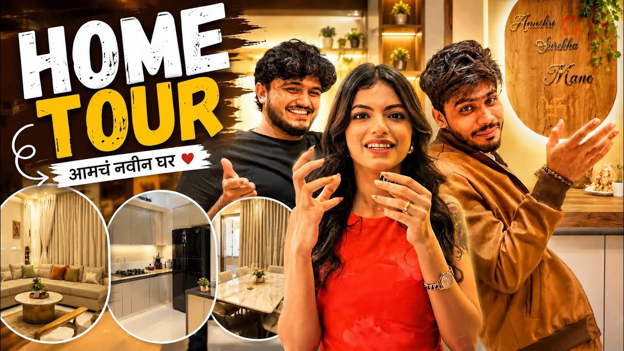 ✨ Finally&hellip; Our Dream Home Tour is here !🏡❤️#anushrimane #hometour #trending #viralvideo #vlogs 