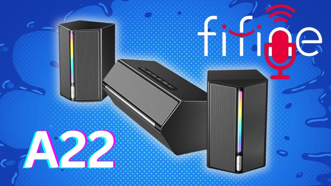 Check these OUT!  Fifine Ampligame A22 GAMING Speakers