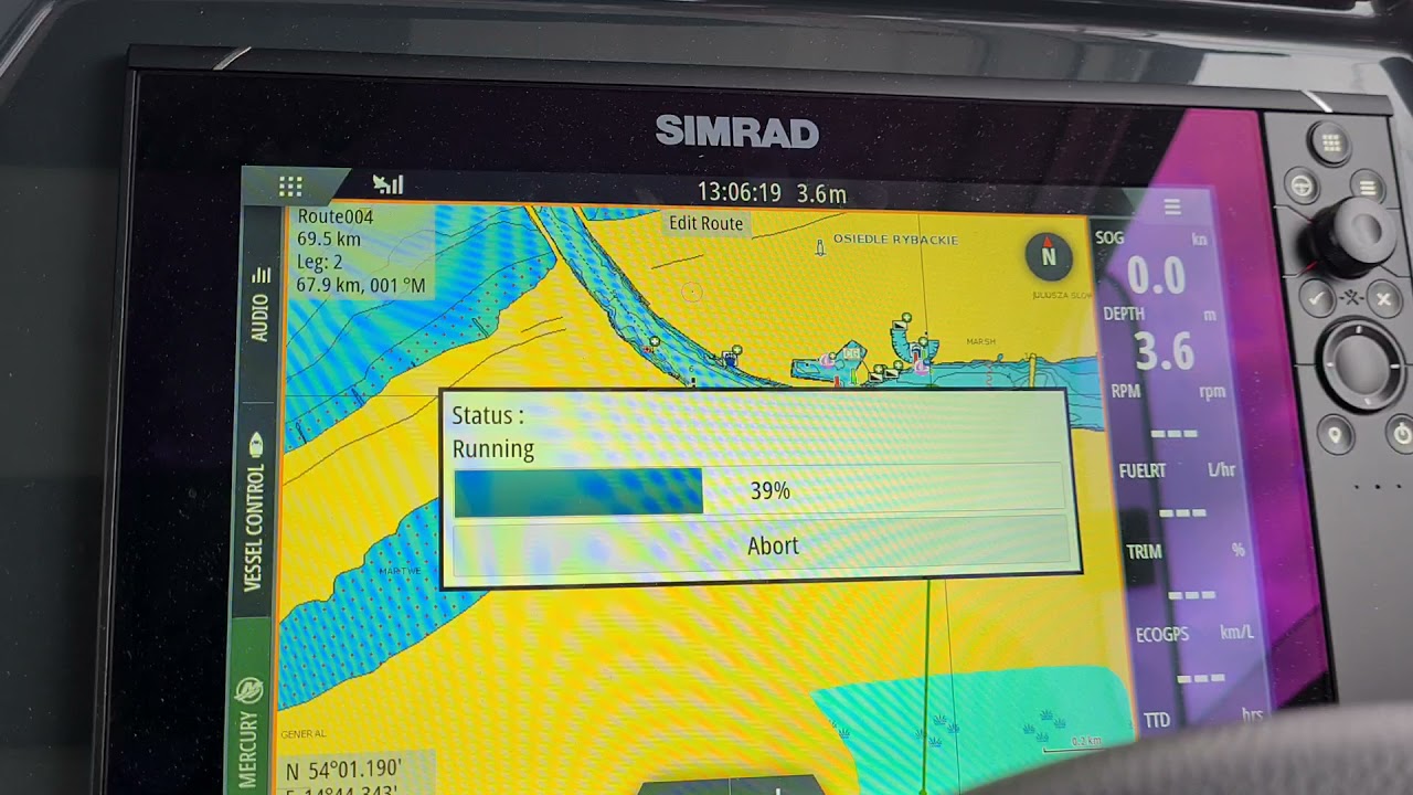 Dock to Dock Auto Routing Navionics @ Simrad