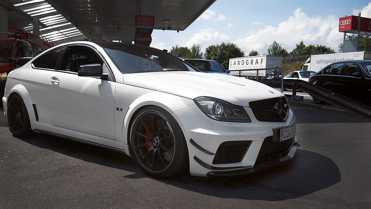 LOUD Mercedes-Benz C63 AMG Black Series! Custom Exhausts!