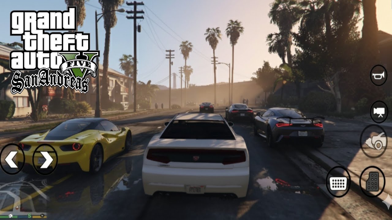GTA SA для Android x GTA V для Android 2026 | Эмулятор Gamehub