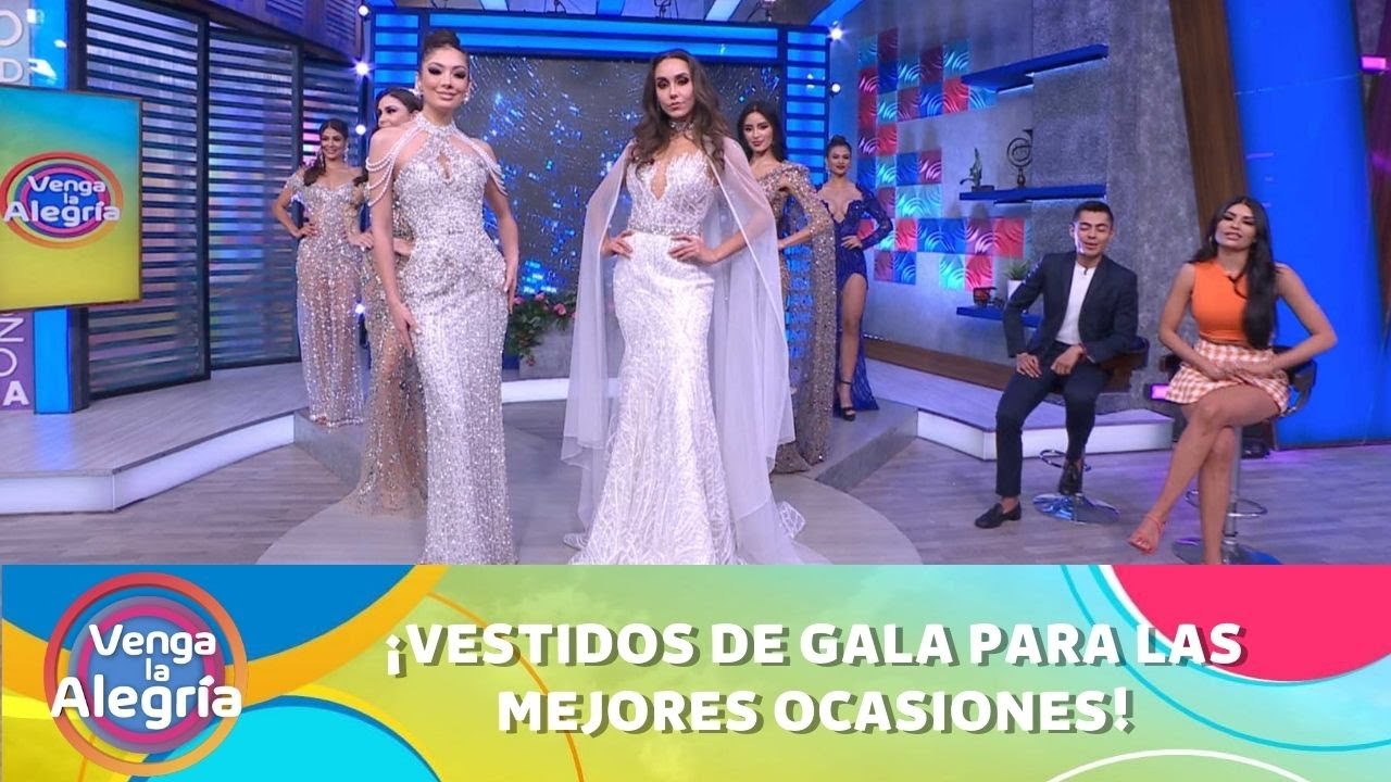 Vestidos de gala para toda ocasi&oacute;n. | Programa 13 de enero 2023 PARTE 1 | Venga La Alegr&iacute;a