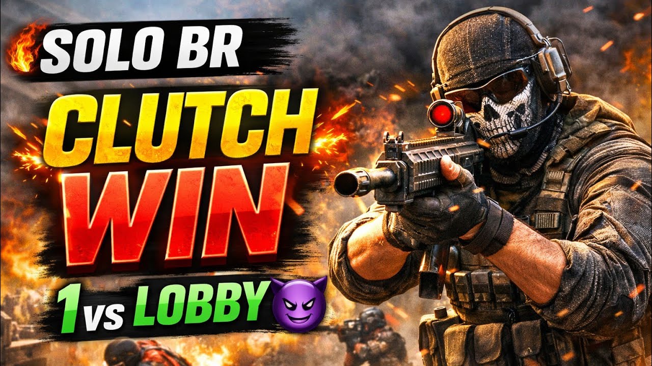 SOLO BR Clutch Win 🏆 | Last Zone Thriller | CODM Gameplay