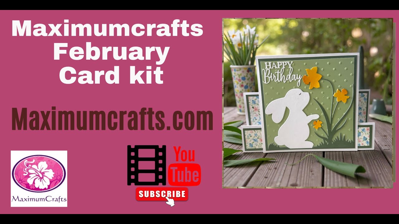 Maximumcrafts February Card Kit