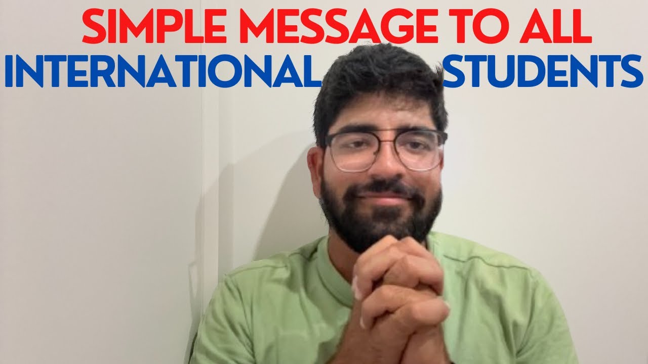 A Simple Message🙏 | Cash in Hand Jobs for International Students