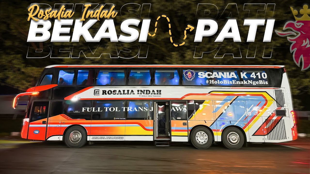 LANDING DARI CHINA LANGSUNG NGEJAR BUS INI ‼️ Alumni Sari Indah Naik Rosalia Ke Pati