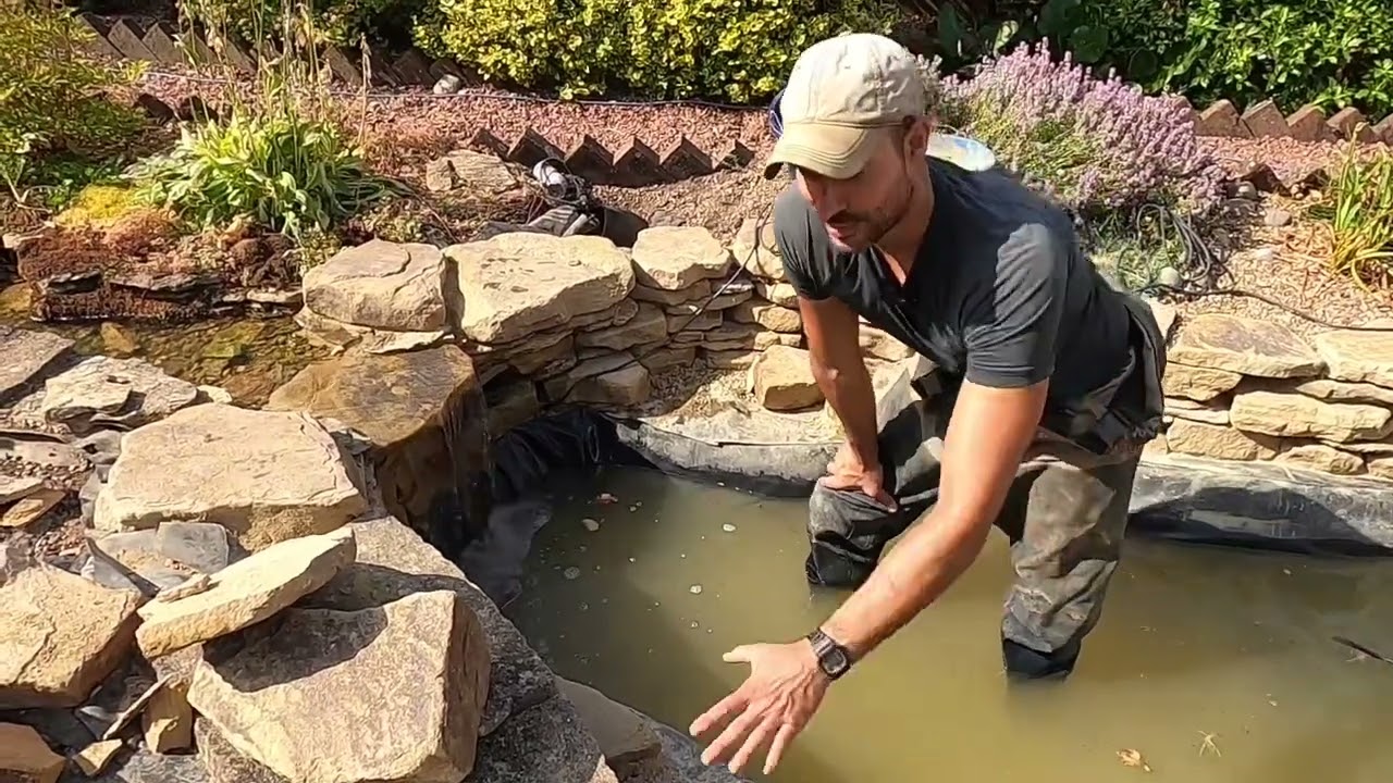 “The struggle!” Pond re-line & re-design part #2: completion
