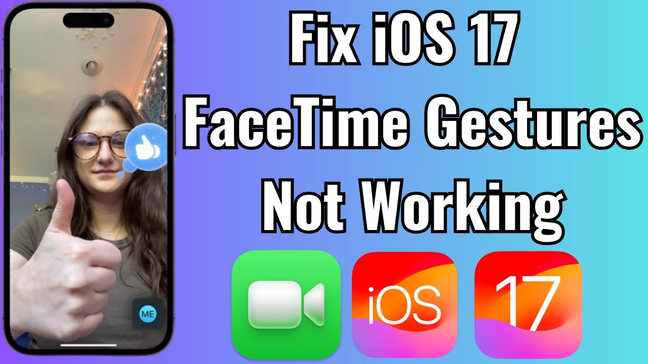 Как исправить неработающие жесты FaceTime в iOS 17