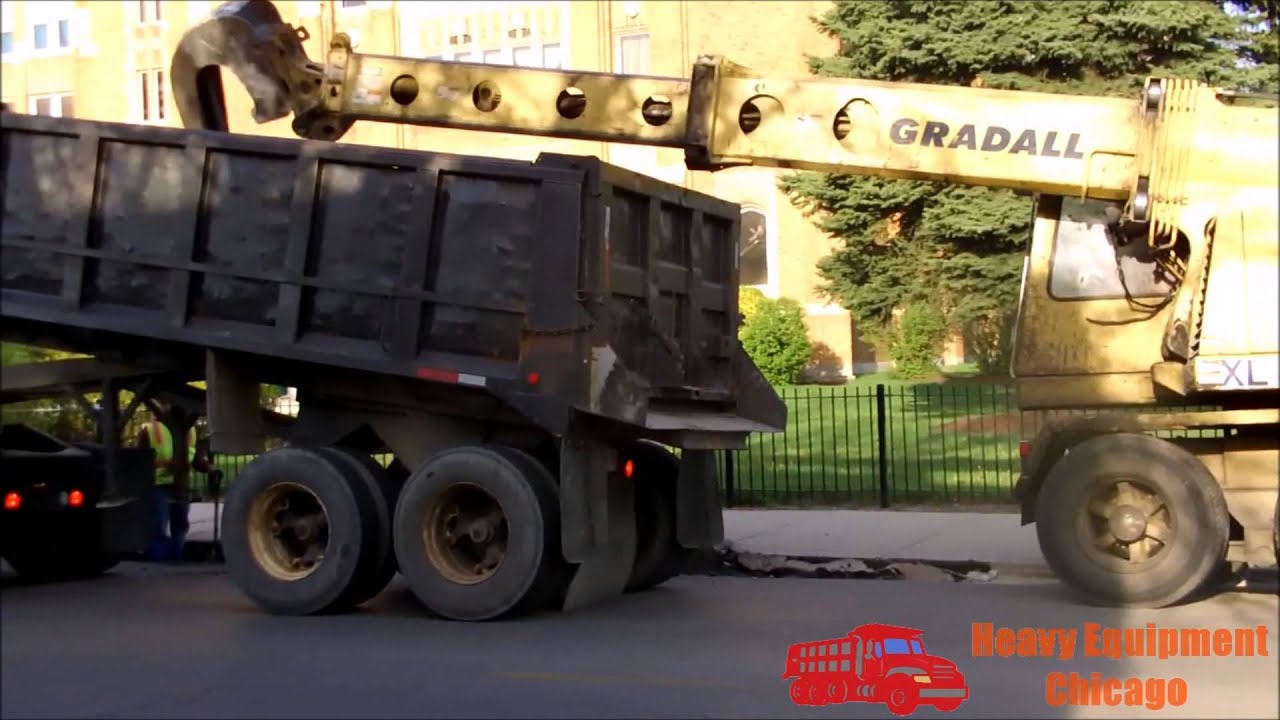 Gradall XL4100 At Work [May 7, 2013]