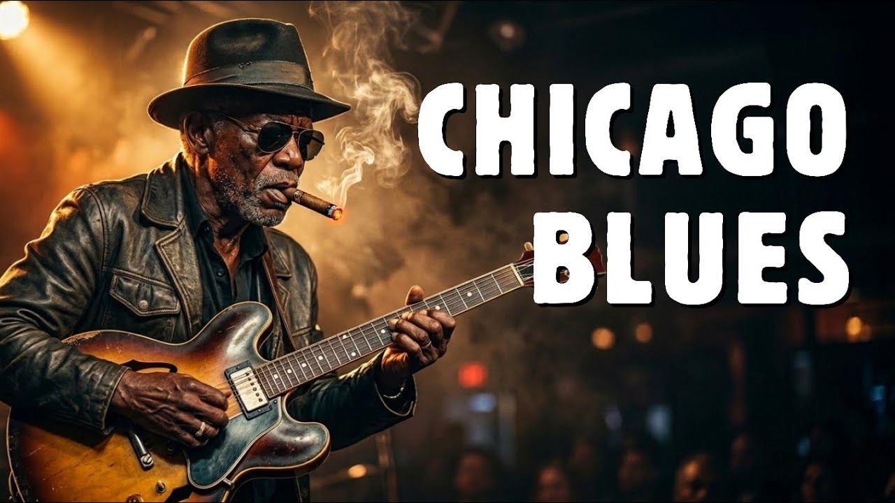 Slow Chicago Blues Guitar &ndash; Relaxing Blues for Studying, Focus, Work & Late Night Mood