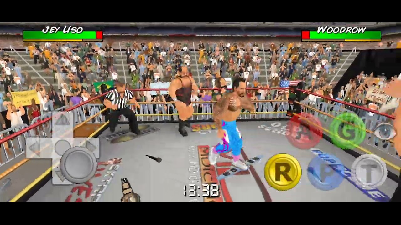 Jey Uso manager Christian vs Big Bob Orson manager Woodrow