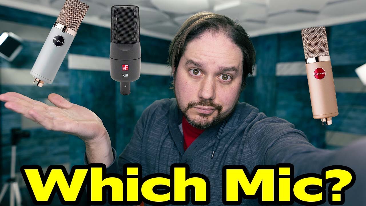 Mono Overhead Drum Mic Shootout (Tube Condenser vs. Fet Condenser vs. Ribbon)