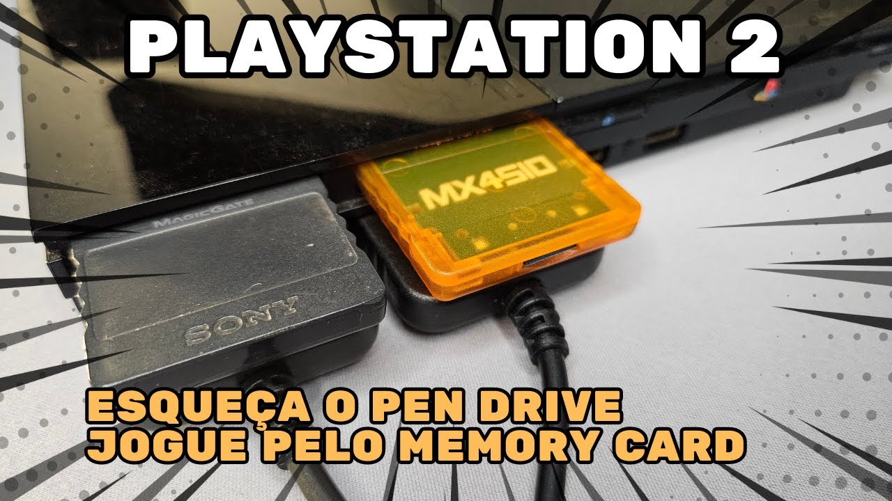 Como Rodar Jogos do PS2 com o MX4SIO