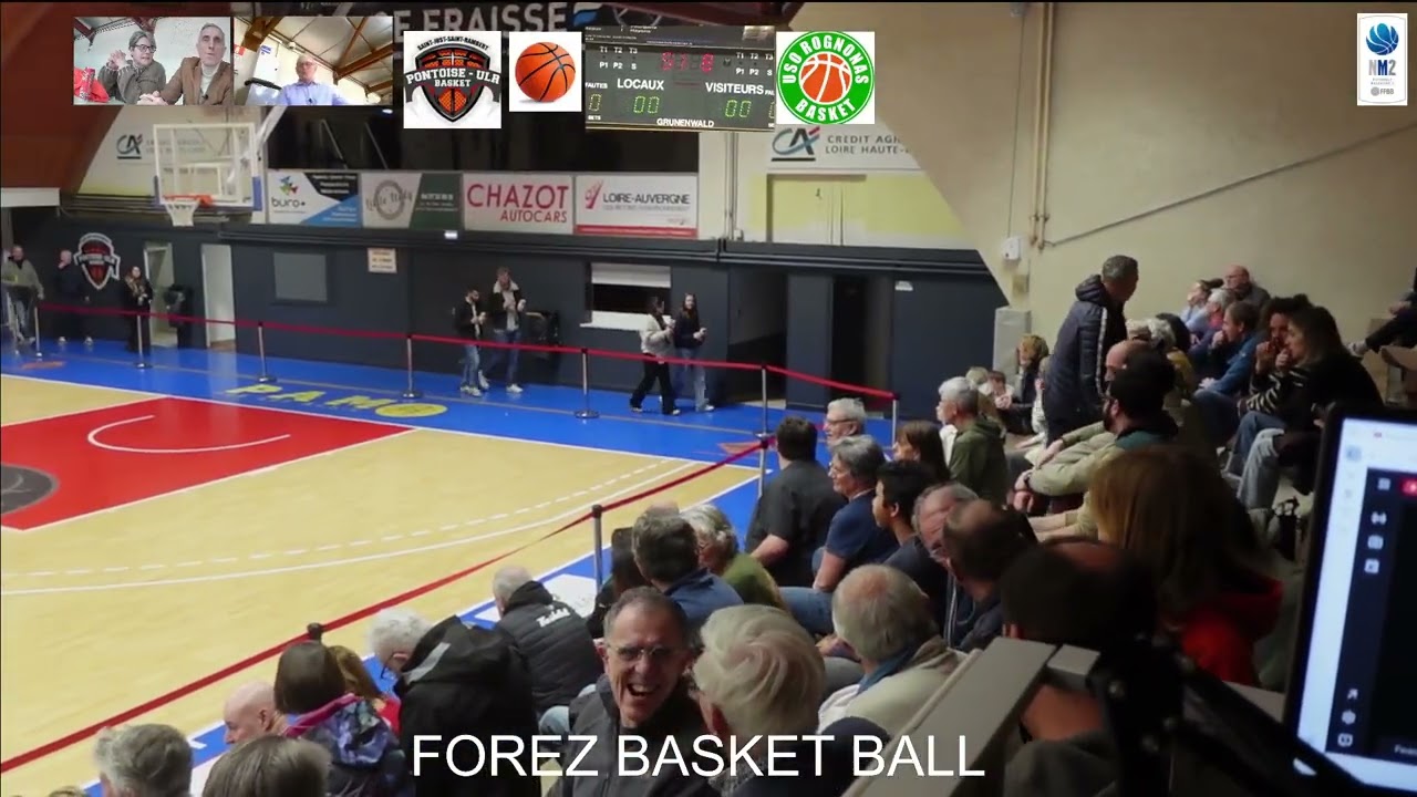 Championnat NM2  17 ème journée match LA PONTOISE vs USO ROGNONAISE