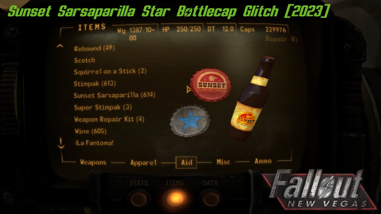 Best Sunset Sarsaparilla Star Bottlecaps Glitch