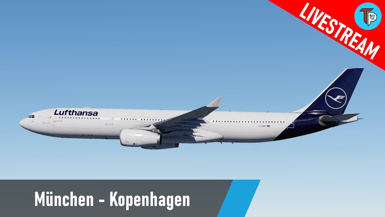 TimPictures | X-Plane 12 | München - Kopenhagen (EDDM - EKCH) | Airbus A330-300 | Lufthansa | IVAO