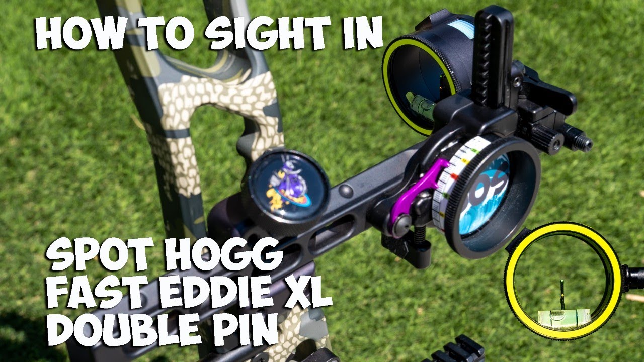 Spot Hogg Fast Eddie XL — Как прицелиться — 4k