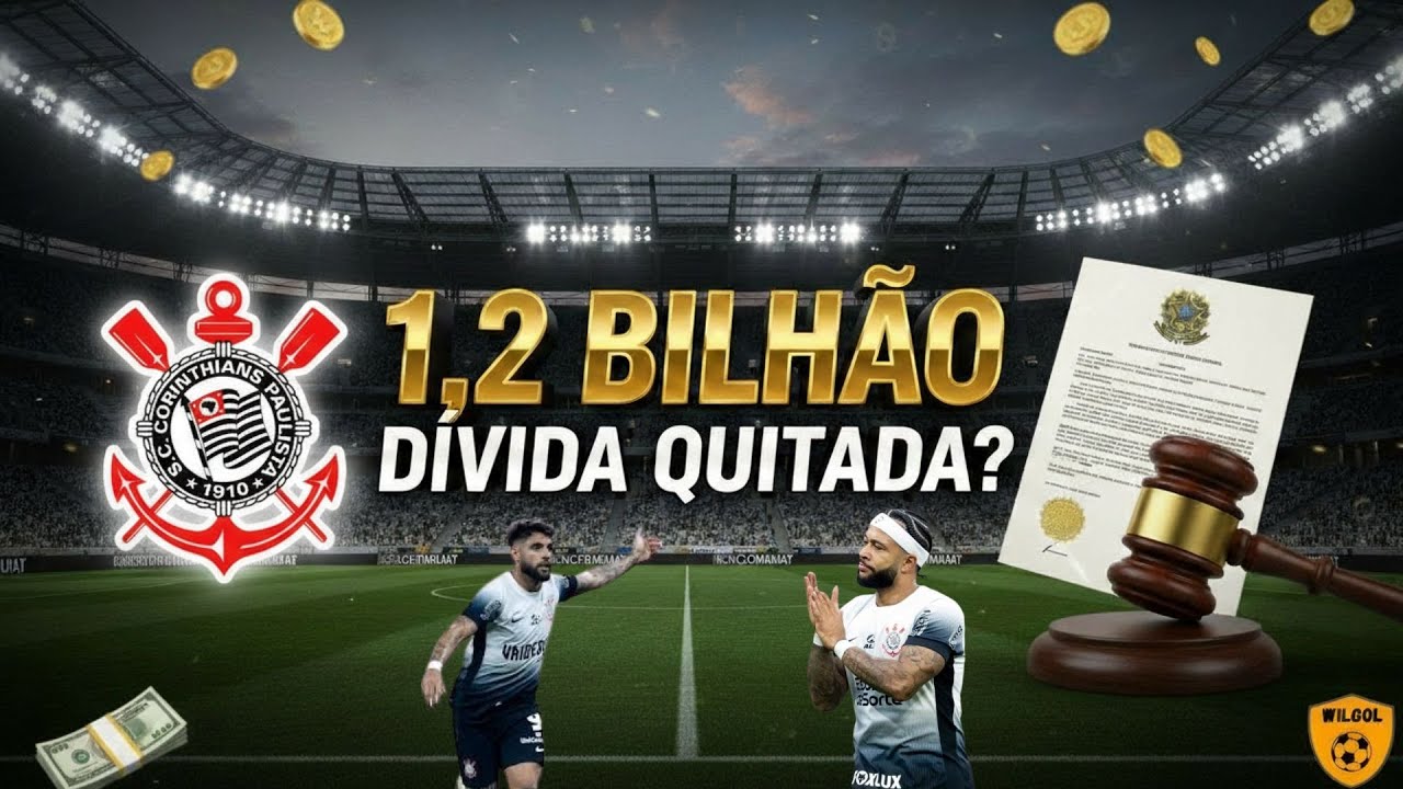 1,2 BILH&Atilde;O: Corinthians fecha acordo bilion&aacute;rio para quitar d&iacute;vida!
