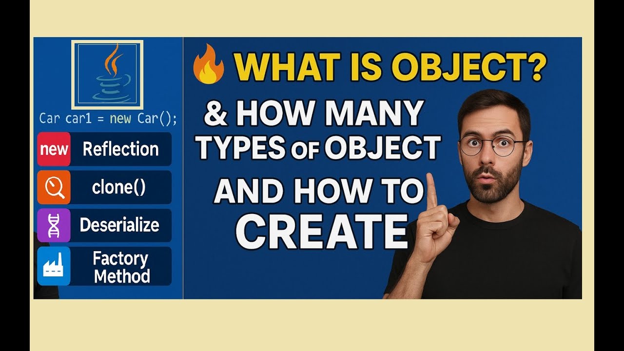 Что такое объект в Java? Объяснение 🔥 | Реальные примеры объектов в Java #23