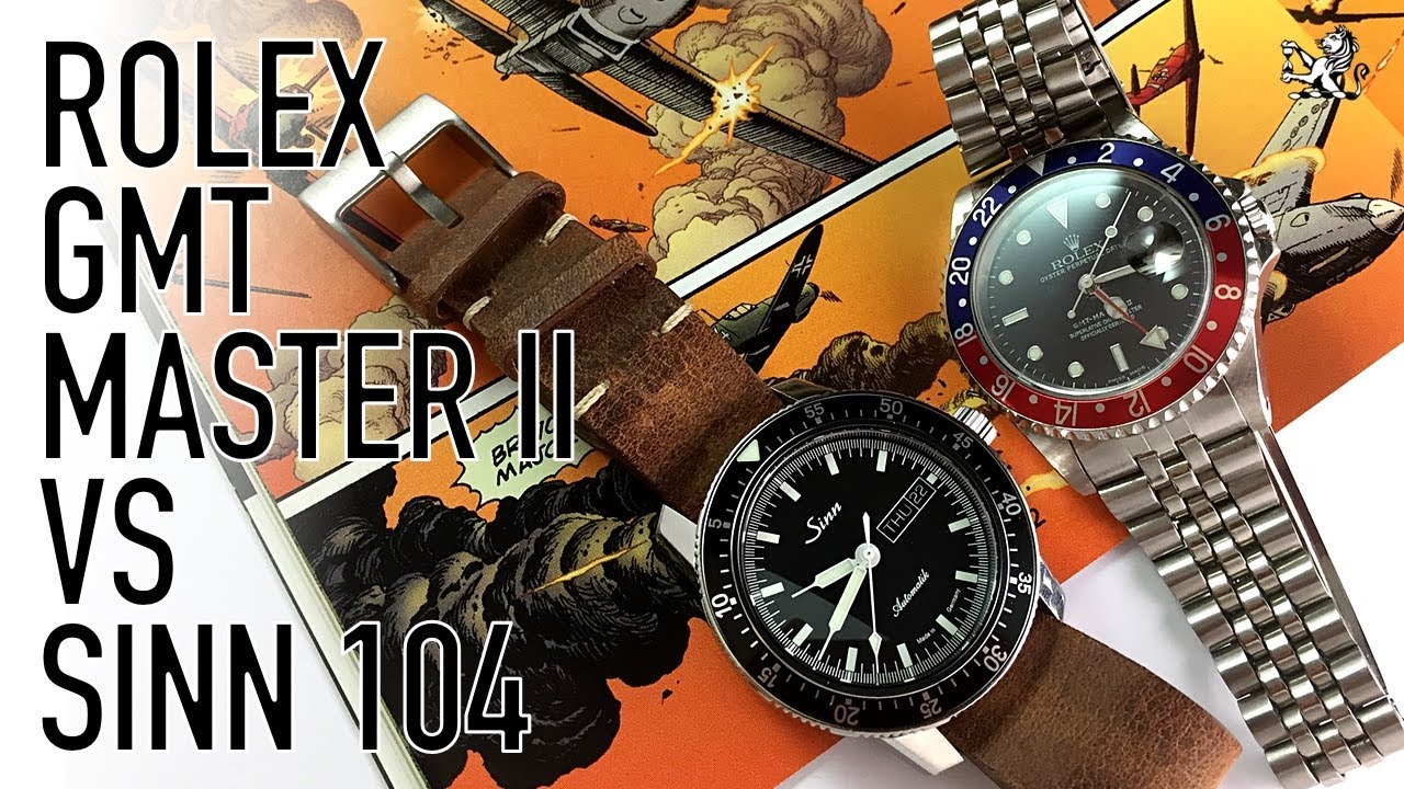 Pilot Watch Duel - Sinn 104 Vs Rolex GMT Master II - The Best Under $1500 Compared To A Luxury Icon