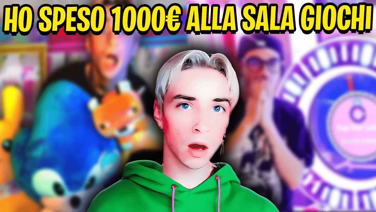HO SPESO 1000€ ALLA SALA GIOCHI IL FILM!!