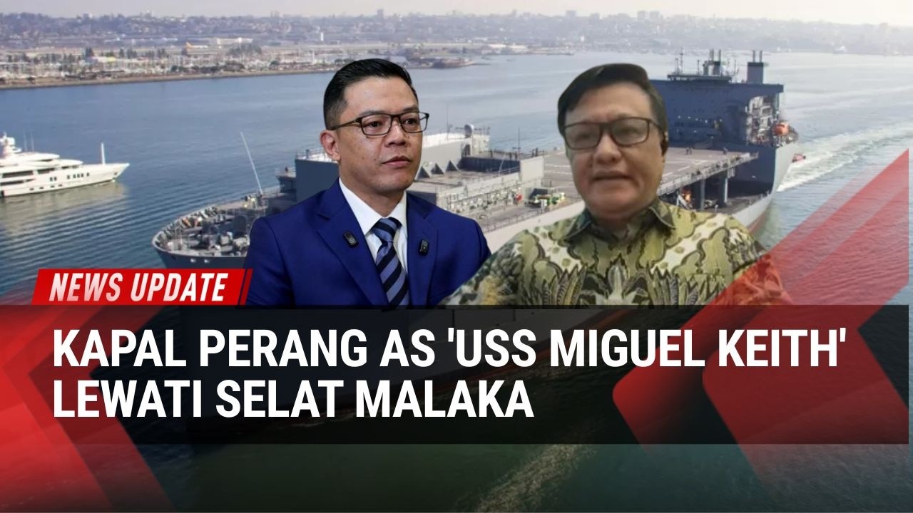 Kapal Perang AS USS Miguel Keith Melintas di Selat Malaka, Aman atau Ancaman?