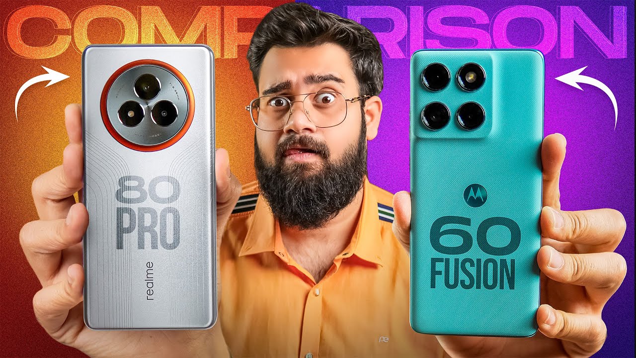 Realme Narzo 80 Pro vs Moto Edge 60 Fusion *Full Comparison* ⚡ Galti Maat Karna!! 😱
