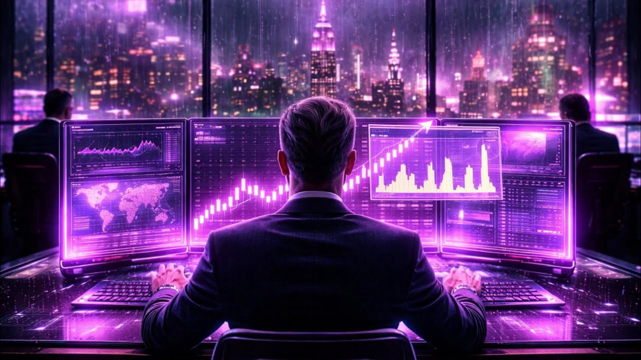 POV: High-Frequency Trading in Wall Street 2099 💹 Melodic Techno [ADDICTIVE]